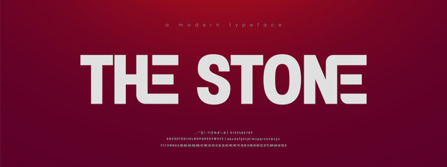 Abstract modern urban alphabet fonts. Typography sport, simple, technology, fashion, digital, future creative logo font. vector illustration
