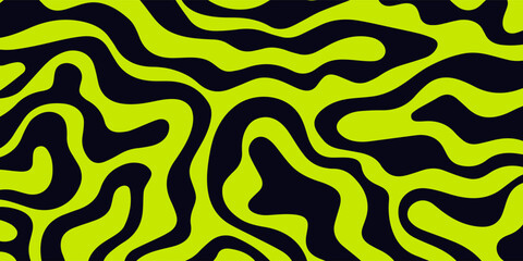 Collection of 70s poster, banner, cover, card. background . Set of retro wall decoration, groovy, trippy, colorful line. Vintage hippie wall art for interior, decorative, dots flayer simple and trendy