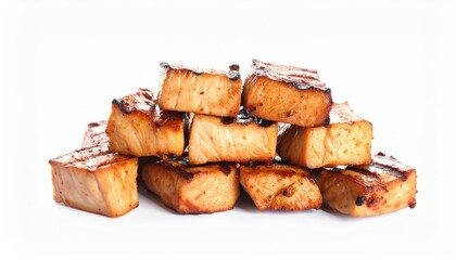 grilled chicken cubes