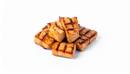 grilled chicken cubes