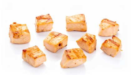 grilled chicken cubes
