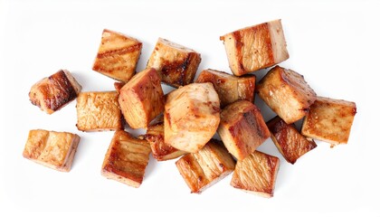 grilled chicken cubes