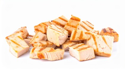 grilled chicken cubes
