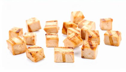 grilled chicken cubes