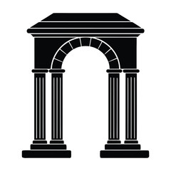 Obraz premium vector illustration of a column