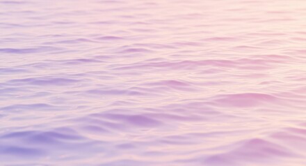 Obraz premium Gentle water ripples, subtly colored in soft pastels, creating a tranquil and serene ambiance.