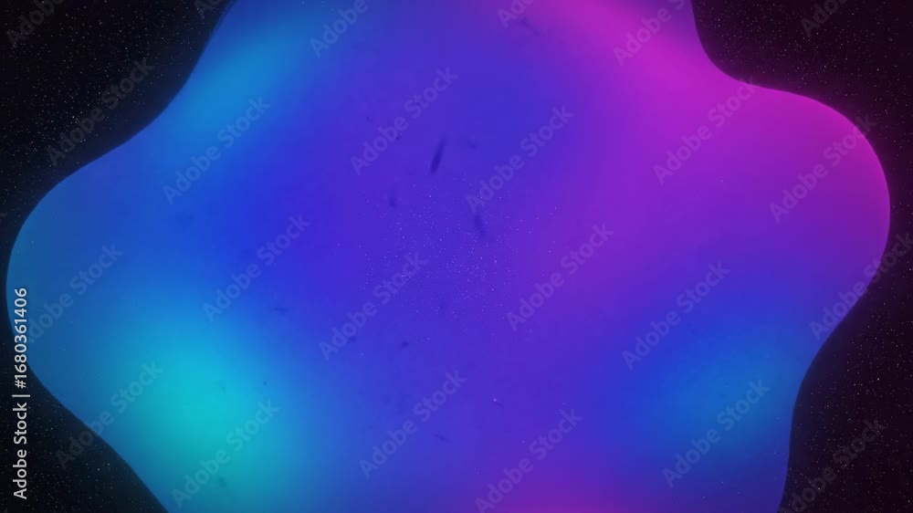 Aufkleber glowing abstract background with gradient colors - a vibrant abstract background featuring a dark pu