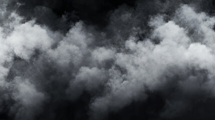 Naklejka premium Dark Smoke Cloud Texture Background for Dramatic Effects
