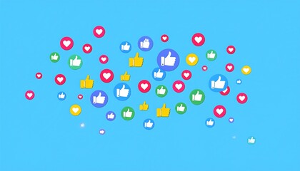 Social Media Likes Display