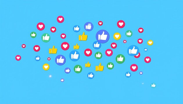 Social Media Likes Display