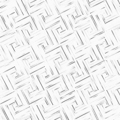 Dotted halftone texture background. Vanishing grunge gritty noise wallpaper. Monochrome pop art gradient overlay. Weathered pixelated raster comic backdrop. Vector bitmap fading subtle surface