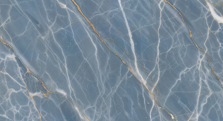 blue marble with gold and white veins, elegant natural stone, polished slab for minimalist countertops, sophisticated wall features, and sleek interior design

