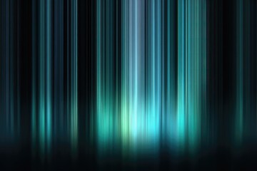 Vertical teal light streaks on dark background