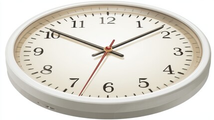 Clock Face Clip Art. Time Management and Scheduling Concept with Book and Clock