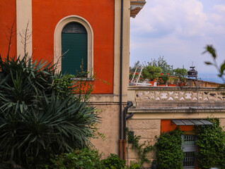 Street and buildings in Italy