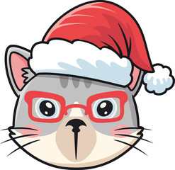 Adorable Cat Cartoon Character