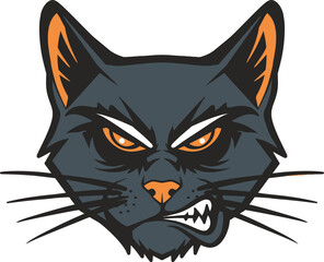 Adorable Cat Cartoon Character