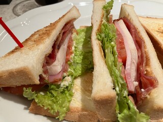 ham and cheese sandwich