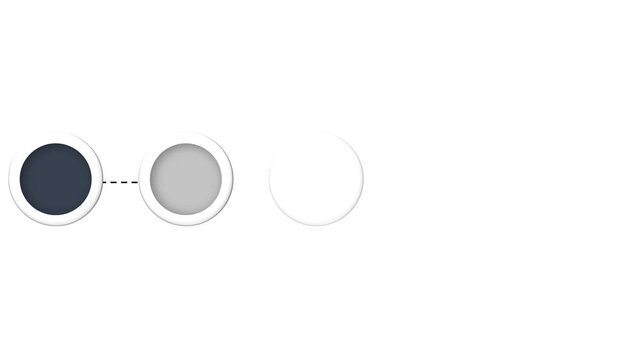 Animated 5-step infographic with bold text, minimal icons, and clean transitions. Designed to simplify ideas, highlight processes, and enhance presentations or training.