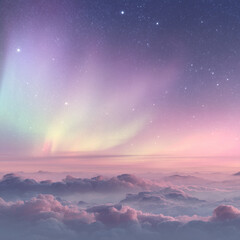 Pastel aurora