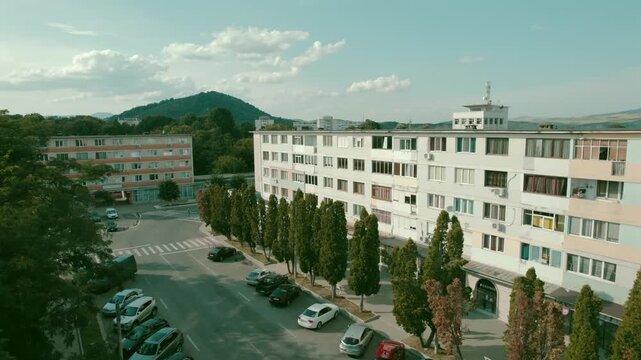 Flying Over Onesti, Bacau &ndash; Aerial Views