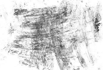 Grunge black and white textured background with distressed brush strokes, ideal for design, art projects, posters, digital collages, and creative editing themes.