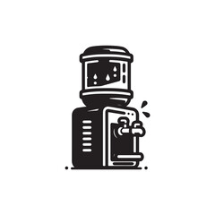 Water Cooler Vector (6).eps