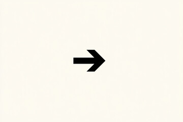 Black right-pointing arrow icon indicating direction