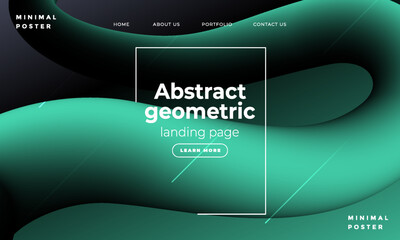 Minimalist Blue Abstract Background Design with Modern Line and Geometric Elements for Posters, Banners, and Creative Presentations