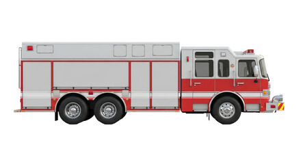 Isolated Fire Truck