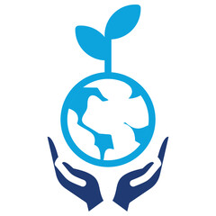 Environmental Conservation mixed color icon