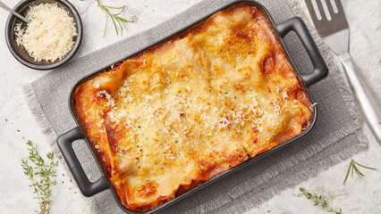 Lasagna eggplant