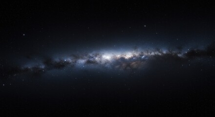 Majestic Milky Way Galaxy Stunning Space Background Image