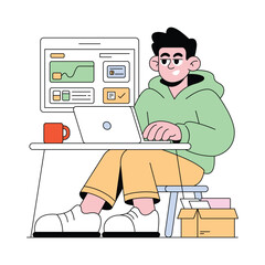 Strategy Planning Vector illustration. EPS 10 file 