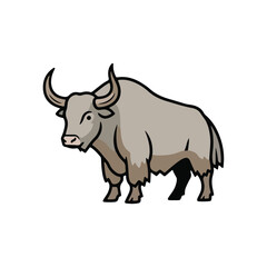 rhinoceros isolated on white