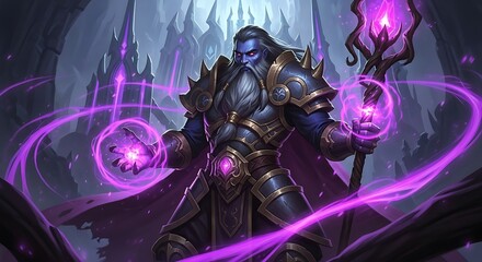 Dark Sorcerer with Arcane Energy.