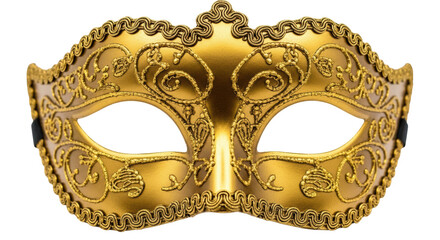 Isolated Venetian Mask