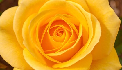 Close-up of a vibrant yellow rose (2)