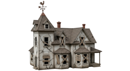 Isolated Haunted House