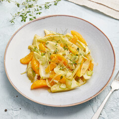 Fennel and orange salad