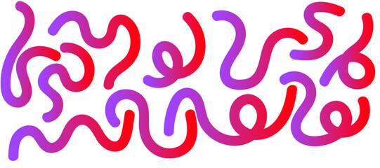 wavy lines background : Vibrant abstract design with wavy purple, red, gradient lines on a blue background. Modern, dynamic, and creative illustration perfect for graphic projects, textures, art