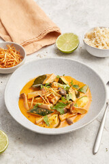 Crispy mushroom and potato curry