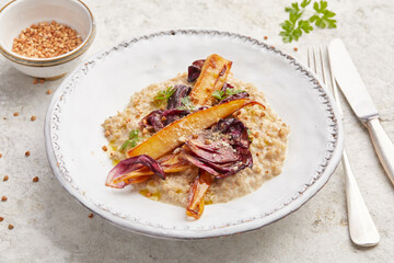 Buckwheat risotto