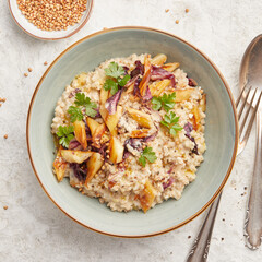 Buckwheat risotto