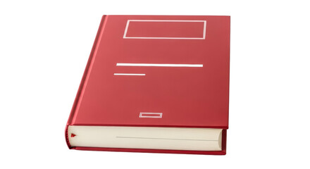 Isolated Red Book, Hardcover