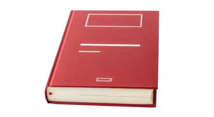 Isolated Red Book, Hardcover