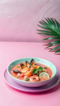 Traditional Brazilian seafood dish