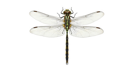 Isolated Dragonfly