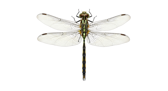 Isolated Dragonfly