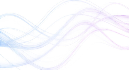 Abstract light wave lines isolated on transparent background transparent background